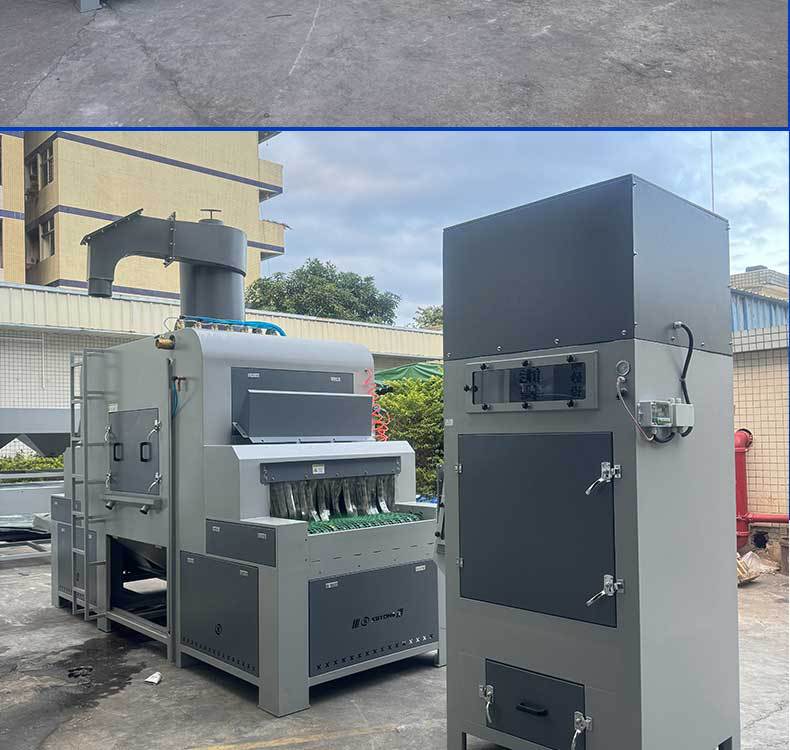 XBT800-12槍-輸送式自動噴砂機_16