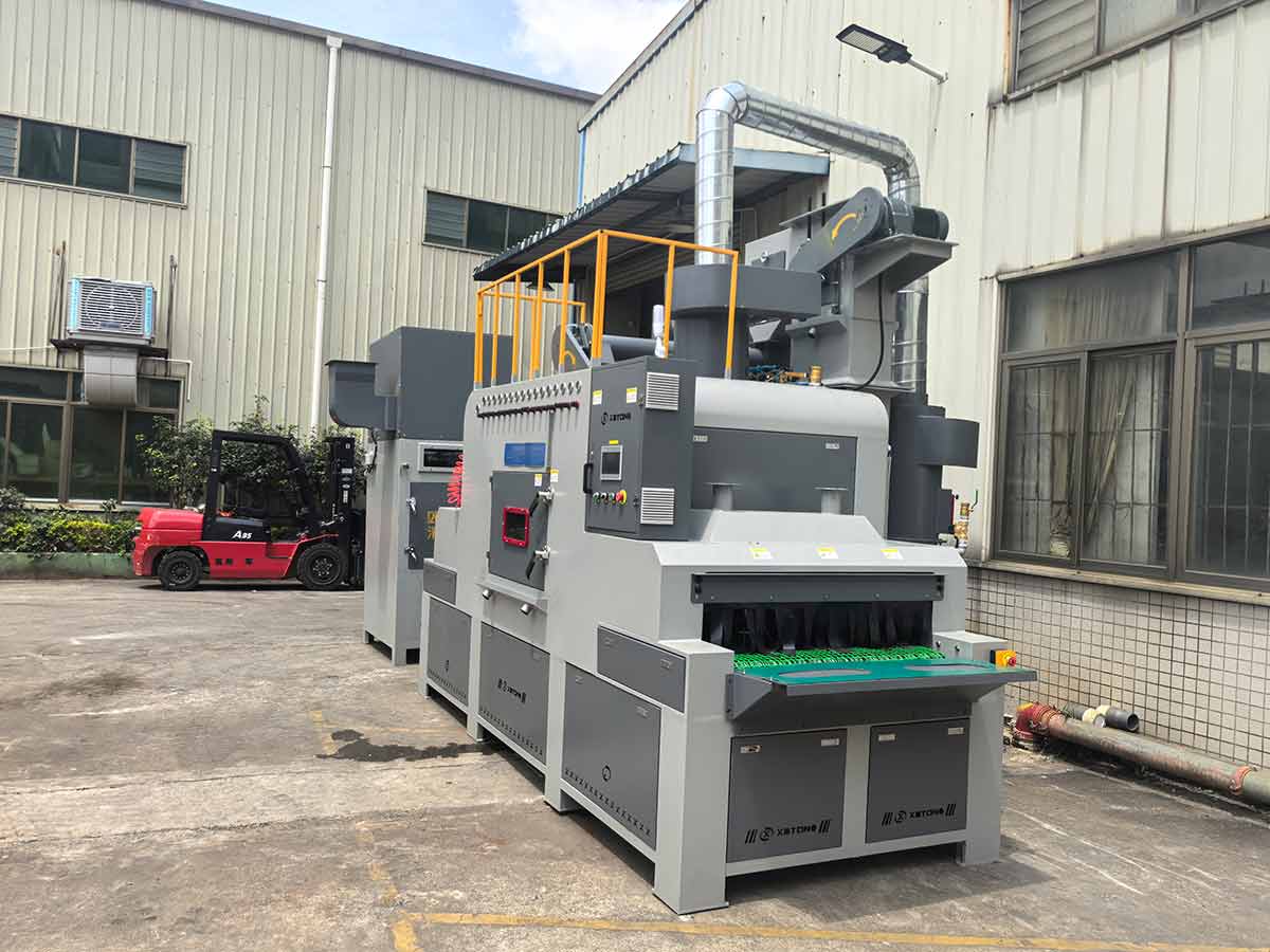 深圳百超生產廠家制造的自動噴砂機設備實拍圖片 深圳百超生產廠家制造的自動噴砂機設備實拍圖片