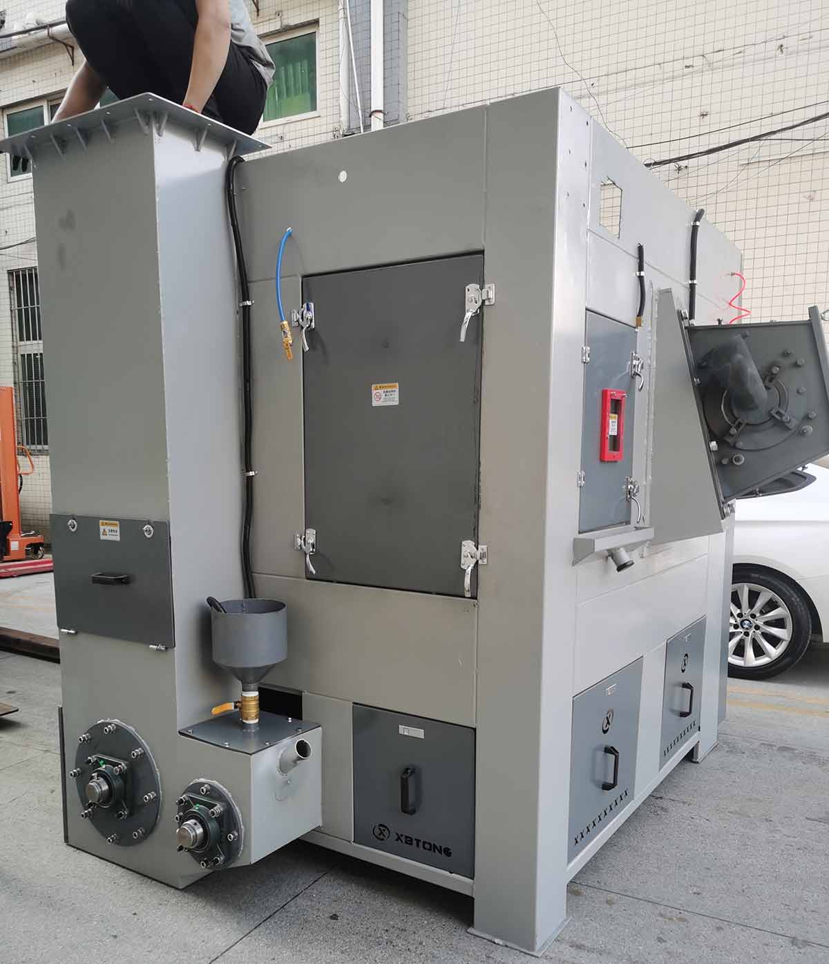 深圳百超機械設備轉(zhuǎn)盤式拋丸機實拍圖 深圳百超機械設備轉(zhuǎn)盤式拋丸機實拍圖