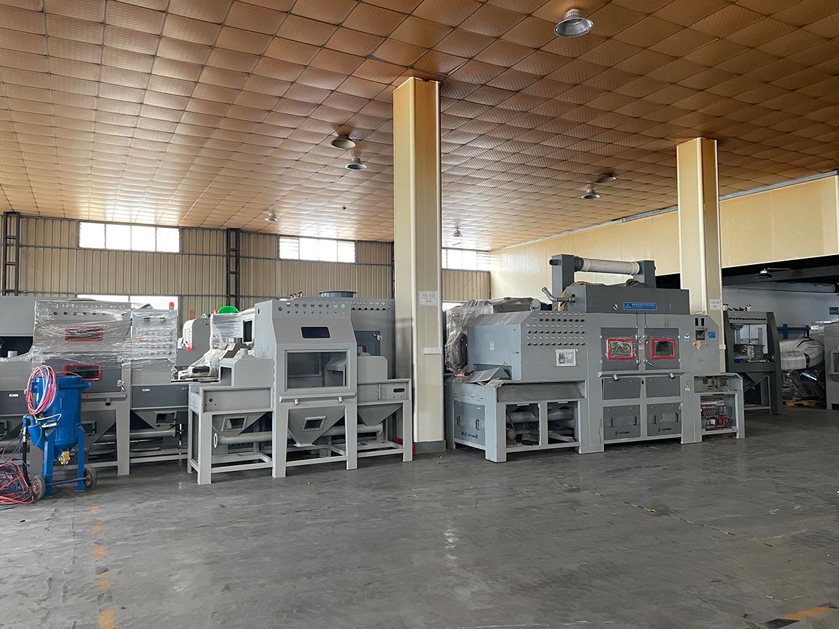 深圳百超機械設備有限公司生產車間實拍圖片