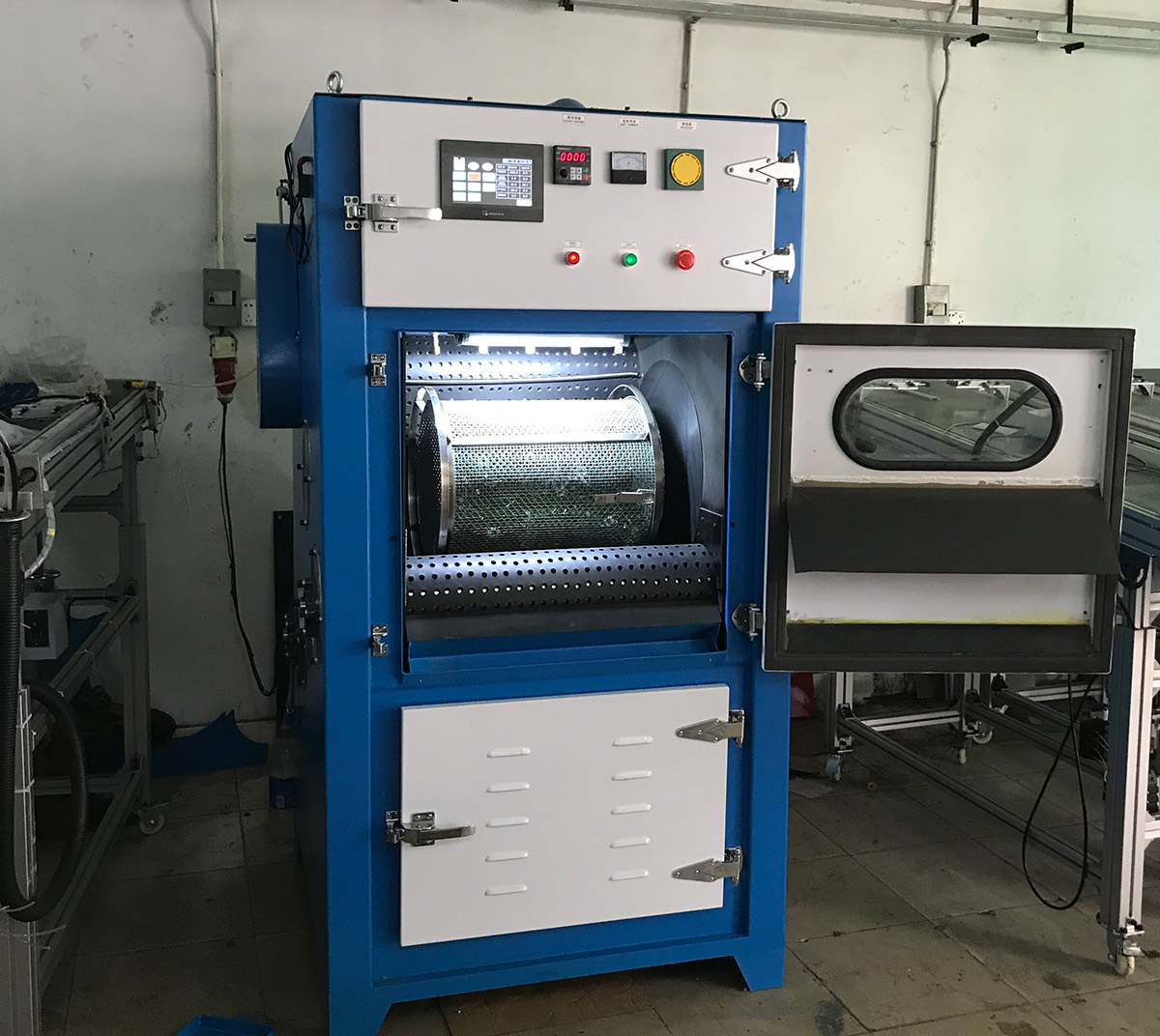 深圳百超機(jī)械滾筒自動(dòng)噴砂機(jī)設(shè)備 深圳百超機(jī)械滾筒自動(dòng)噴砂機(jī)設(shè)備