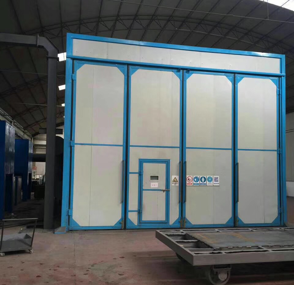 深圳百超機械噴砂房實拍圖