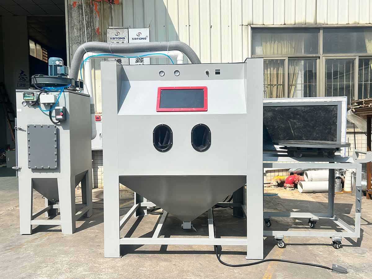 深圳百超機械手動噴砂機設備 深圳百超機械手動噴砂機設備